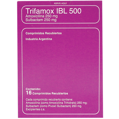 TRIFAMOX IBL Comprimidos