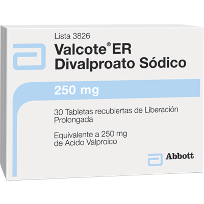 VALCOTE/VALCOTE ER Tabletas de liberación controlada