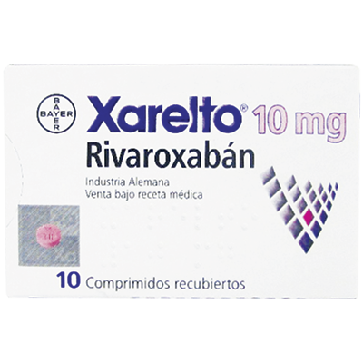 XARELTO 10MG - 2.5MG Comprimidos recubiertos