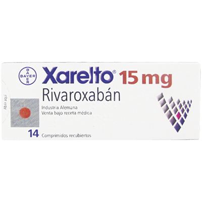 XARELTO 15MG - 20MG Comprimidos recubiertos