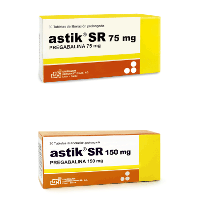 ASTIK SR Tableta de liberación retardada