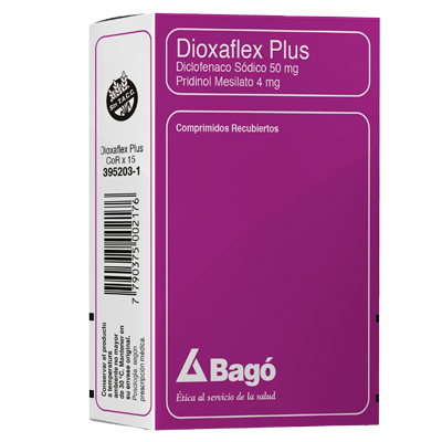DIOXAFLEX PLUS Comprimidos recubiertos