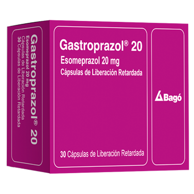 GASTROPRAZOL 20 Cápsulas de liberación retardada