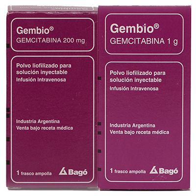 GEMBIO Liofilizado para solución inyectable