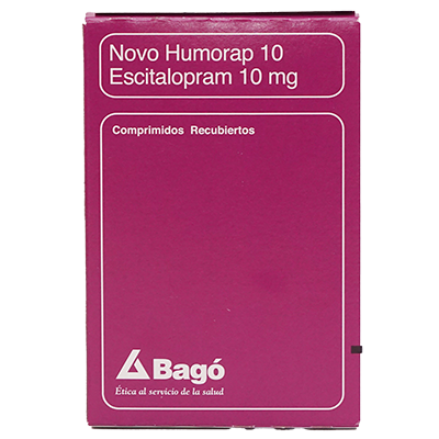 NOVOHUMORAP 10 Comprimidos recubiertos