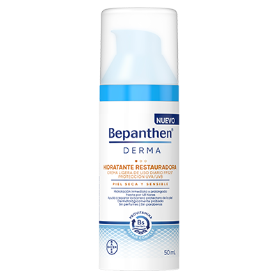 BEPANTHEN DERMA HIDRATANTE RESTAURADORA FACIAL Loción facial