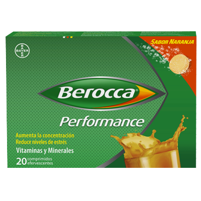BEROCCA PERFORMANCE Comprimidos efervescentes