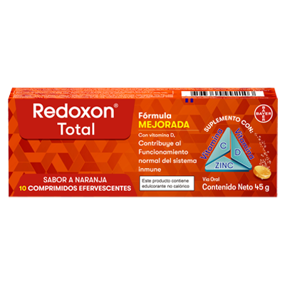 REDOXON TOTAL Comprimidos efervescentes
