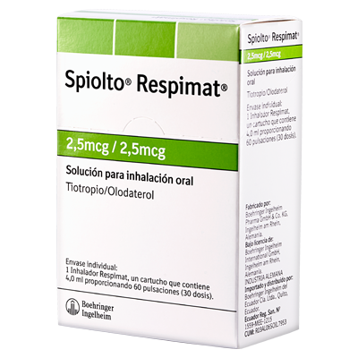 SPIOLTO RESPIMAT Inhalador