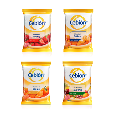 CEBION 500MG Tabletas masticables