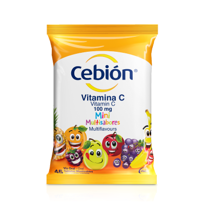 CEBION MINIS 100MG Tabletas masticables