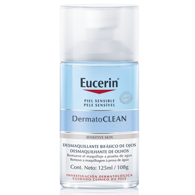 EUCERIN DERMATOCLEAN DESMAQUILLANTE BIFÁSICO DE OJOS Líquido