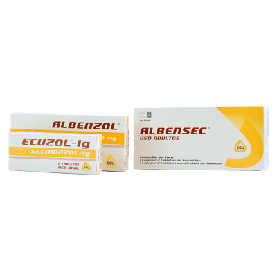 ALBENSEC ADULTOS Tabletas