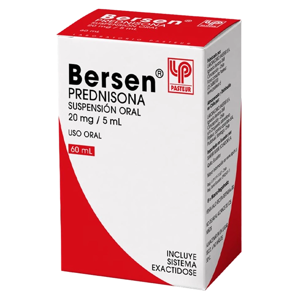 BERSEN 20 MG/ 5 ML Suspensión oral