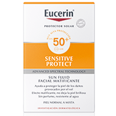 EUCERIN SUN FLUIDO FACIAL MATIFICANTE Crema