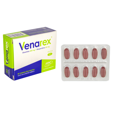 VENAREX Tabletas recubiertas