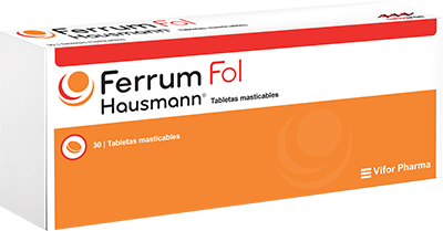 FERRUM FOL HAUSMANN Tabletas masticables