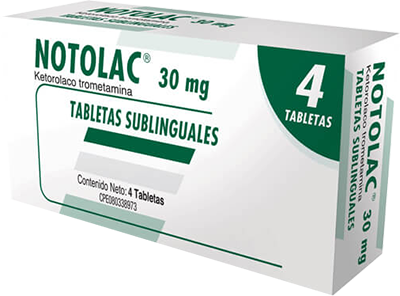 NOTOLAC Tabletas sublinguales