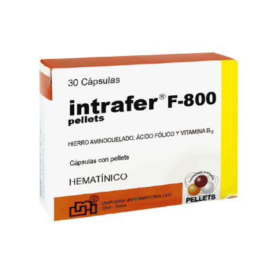 INTRAFER F - 800 Cápsulas