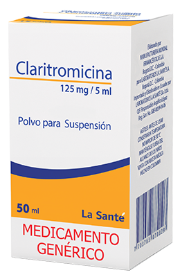 CLARITROMICINA Polvo para suspensión oral