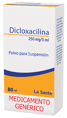 DICLOXACILINA Polvo para solución oral