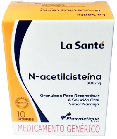 N-ACETILCISTEÍNA Granulado para suspensión en sobres