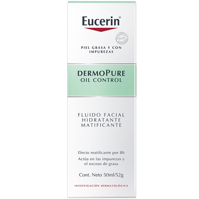 EUCERIN DERMOPURE OIL CONTROL FLUIDO FACIAL HIDRATANTE MATIFICANTE Fluido facial