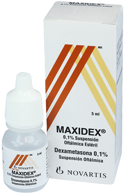 MAXIDEX* Suspensión oftálmica estéril