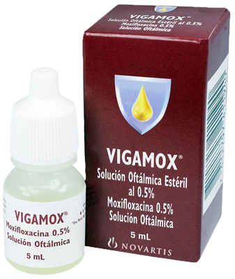 VIGAMOX* Solución oftálmica estéril