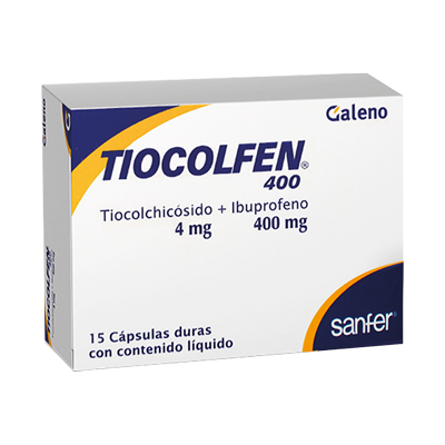 TIOCOLFEN Cápsulas duras