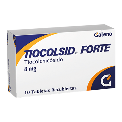 TIOCOLSID FORTE Tabletas recubiertas