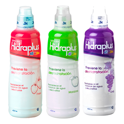 HIDRAPLUS 45 CON ZINC Solución oral