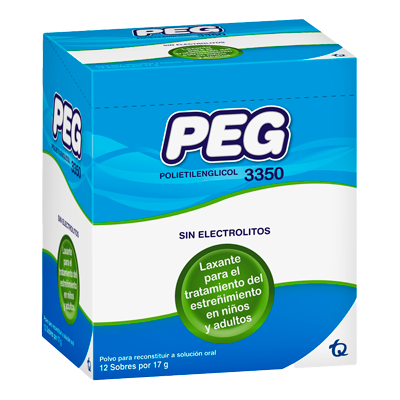 PEG 3350 Polvo para solución oral
