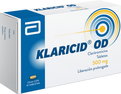 KLARICID O.D. Tabletas de liberación prolongada