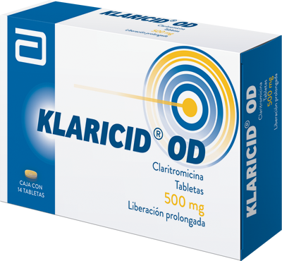 KLARICID O.D. Tabletas de liberación prolongada