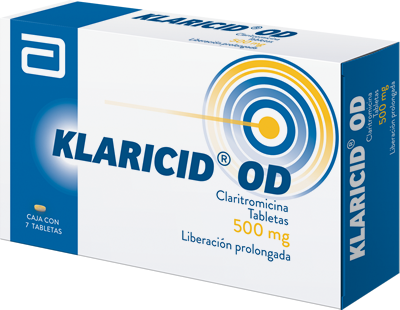 KLARICID O.D. Tabletas de liberación prolongada