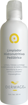 DERMAGE LIMPIADOR HIDRONUTRITIVO PEDIÁTRICO Crema