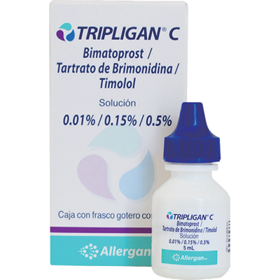 TRIPLIGAN C® Solución oftálmica