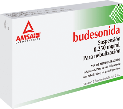 BUDESONIDA Suspensión para nebulización