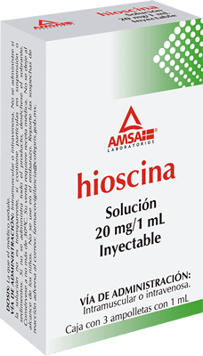 HIOSCINA Solución inyectable