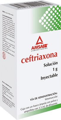 CEFTRIAXONA Solución inyectable I.M.