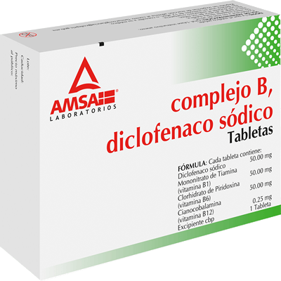 COMPLEJO B - DICLOFENACO SÓDICO Tabletas