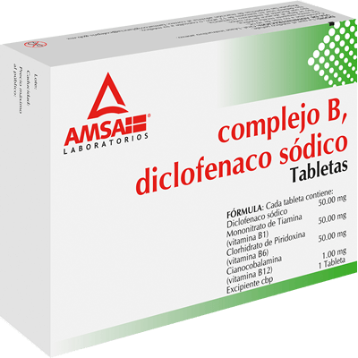 COMPLEJO B - DICLOFENACO SÓDICO Tabletas