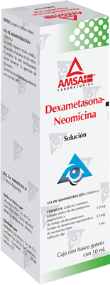 DEXAMETASONA - NEOMICINA Solución oftálmica