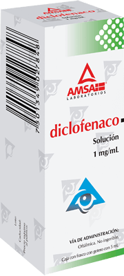 DICLOFENACO Solución oftálmica