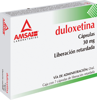 DULOXETINA Cápsulas de liberación retardada