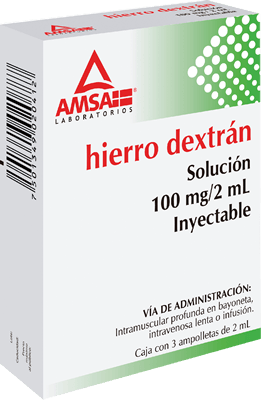 HIERRO DEXTRÁN Solución inyectable