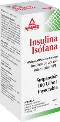 INSULINA ISÓFANA Suspensión inyectable