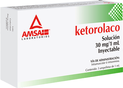 KETOROLACO Solución inyectable