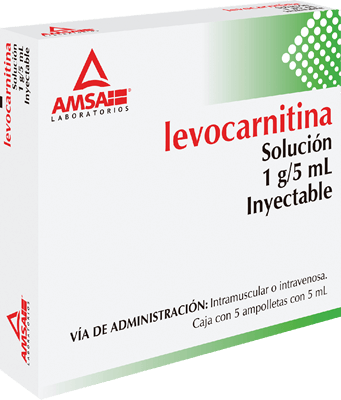 LEVOCARNITINA Solución inyectable